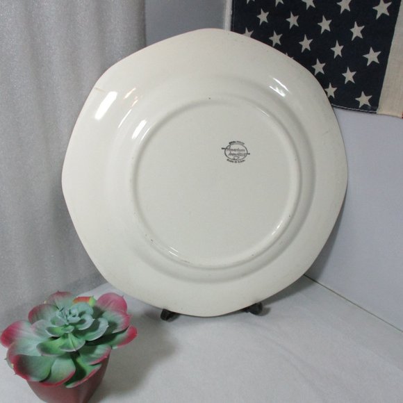 Vintage 1970 Calendar Birthday Year Ironstone  Plate Dish Sports Theme - Picture 3 of 7